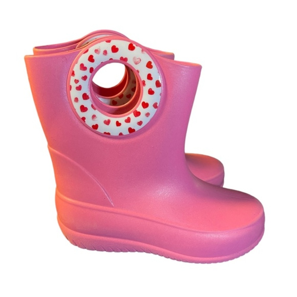 Okabashi‎ pink rubber rain boots little kids size 12